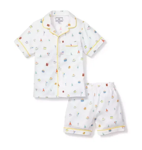 Janie and Jack Kids Pajamas|Petite Plume-Classic Short Set birthday wishes