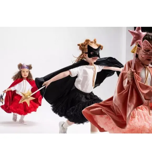 Janie and Jack Dress Up|Kids Accessories-Cat Mask black