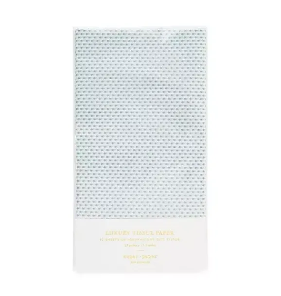 Janie and Jack Party Supplies|Desk Accessories-Blue Dot Tissue Paper multi
