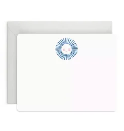 Janie and Jack Desk Accessories|Stationery-Blue Sunshine Flat Notes multi