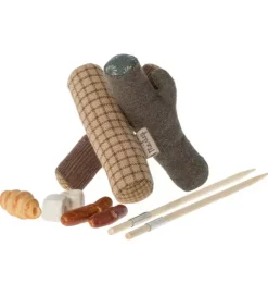 Janie and Jack Dolls-Bonfire Set brown