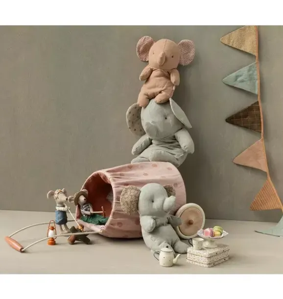 Janie and Jack Dolls-Bonfire Set brown