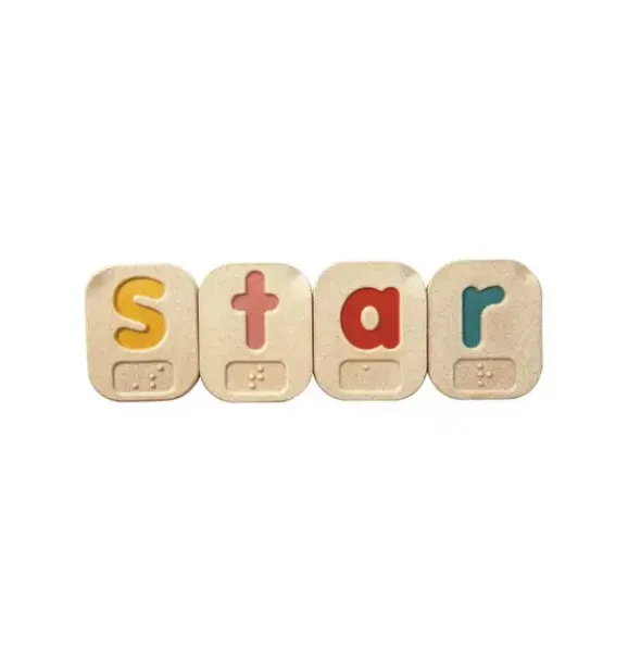 Janie and Jack Development Toys-Braille Alphabet A-Z multi
