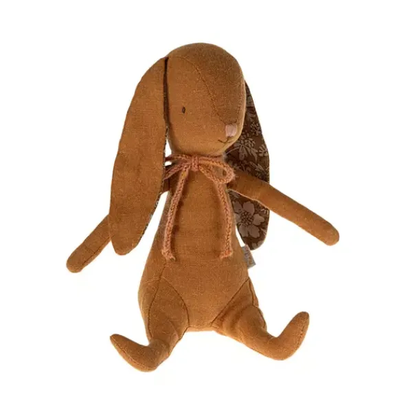 Janie and Jack Stuffed Animals-Bunny - Ocher multi