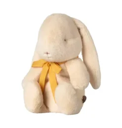 Janie and Jack Stuffed Animals-Bunny plush, Small - Cream multi