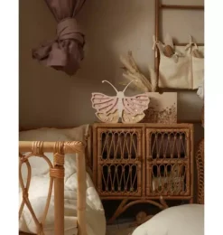 Janie and Jack Lighting-Butterfly Lamp strawberry cream