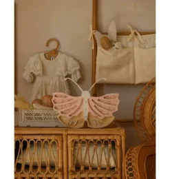 Janie and Jack Lighting-Butterfly Lamp strawberry cream