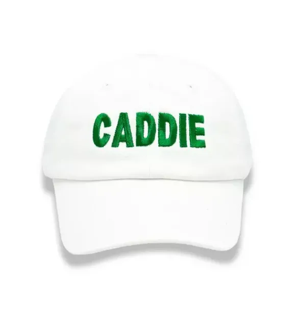 Janie and Jack Kids Accessories-Caddie Baseball Hat white