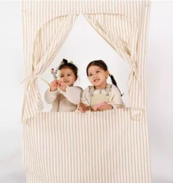 Janie and Jack Development Toys-Doorway Theatre cafe stripe