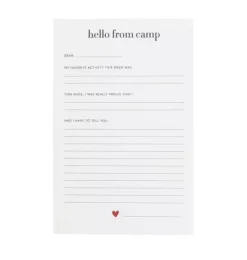 Janie and Jack Stationery-Camp Notes (12 Cards) multi