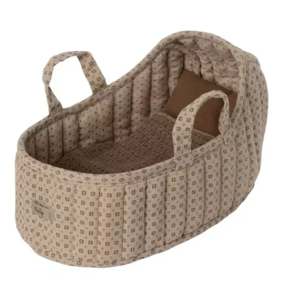 Janie and Jack Stuffed Animals-Carry Cot, Large - sand