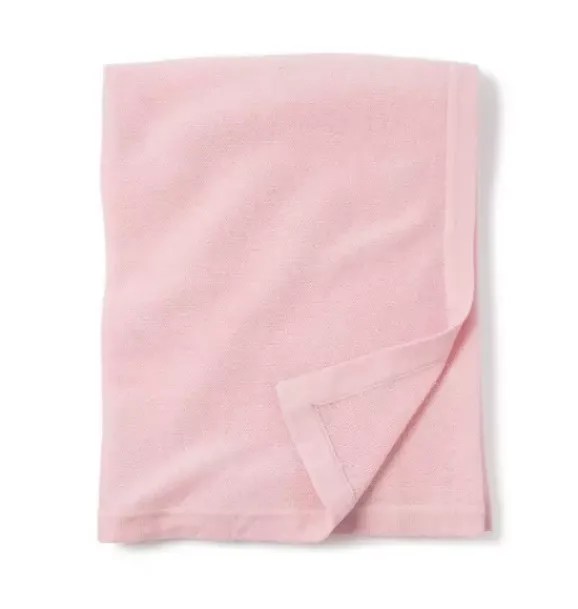 Janie and Jack Baby Accessories|Nursery-Cashmere Baby Blanket in pink