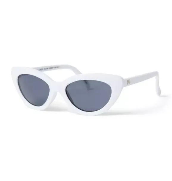 Janie and Jack Accessories|Sunglasses-Cat Eye Sunglasses white