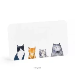 Janie and Jack Stationery-Cat's Meow Little Notes® multi