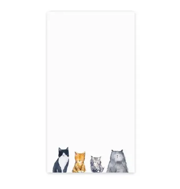 Janie and Jack Stationery-Cat's Meow Notepad multi