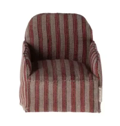 Janie and Jack Dolls-Chair, Mouse - stripe