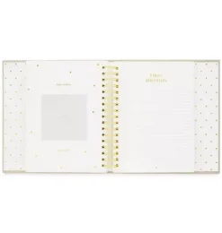 Janie and Jack Desk Accessories-Chambray Baby Book multi