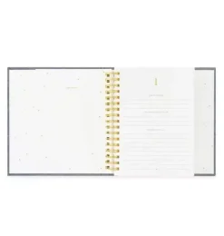 Janie and Jack Desk Accessories-Chambray Birthday Book multi