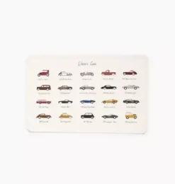 Janie and Jack Nursery-Changing Mat - classic cars