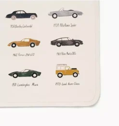 Janie and Jack Nursery-Changing Mat - classic cars