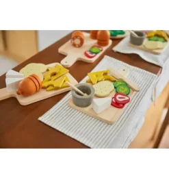 Janie and Jack Imaginary Play-Cheese & Charcuterie Board multi