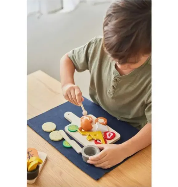 Janie and Jack Imaginary Play-Cheese & Charcuterie Board multi