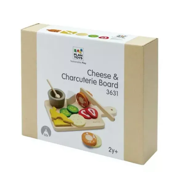 Janie and Jack Imaginary Play-Cheese & Charcuterie Board multi