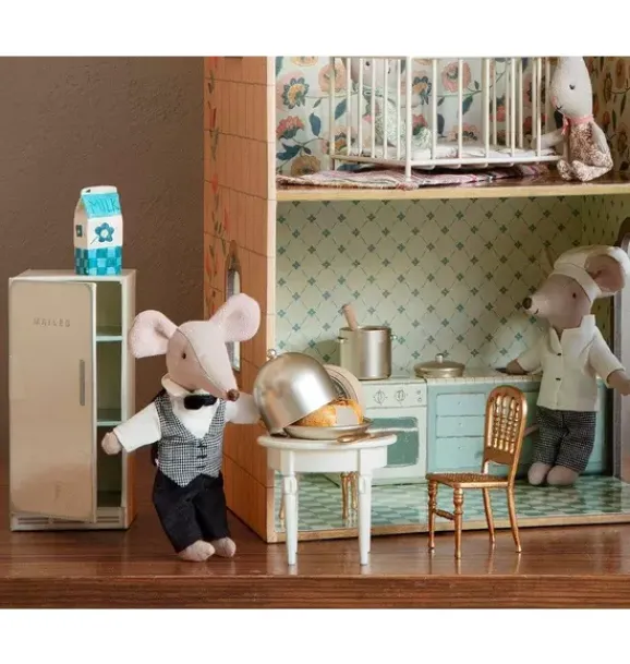 Janie and Jack Dolls-Cheese Bell, Mouse silver