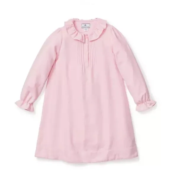 Janie and Jack Kids Pajamas|Petite Plume-Children's Victoria Nightgown in Flannel pink