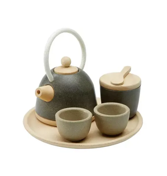 Janie and Jack Imaginary Play-Classic Tea Set multi