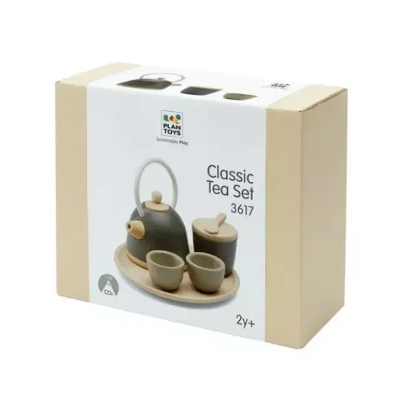 Janie and Jack Imaginary Play-Classic Tea Set multi