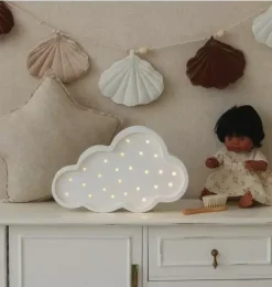 Janie and Jack Lighting-Cloud Lamp white