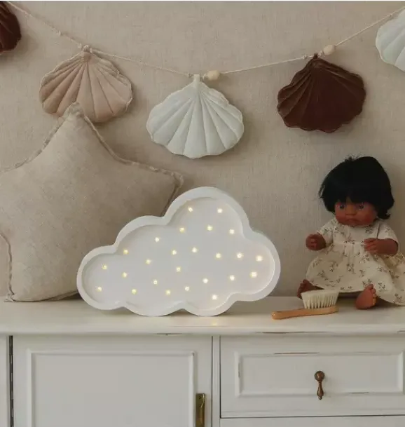 Janie and Jack Lighting-Cloud Lamp white