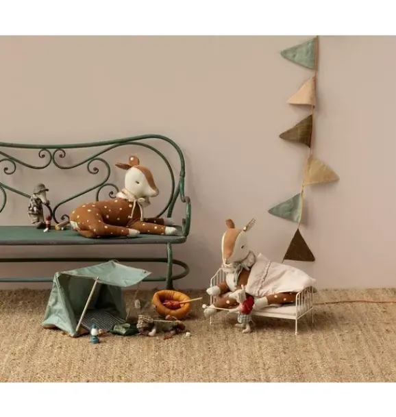 Janie and Jack Stuffed Animals-Cosy Bambi - mint