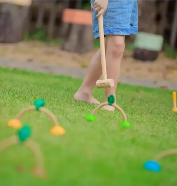 Janie and Jack Development Toys-Croquet multi