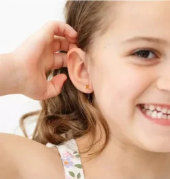 Janie and Jack Kids Accessories|Jewelry-Cross Stud Earrings gold