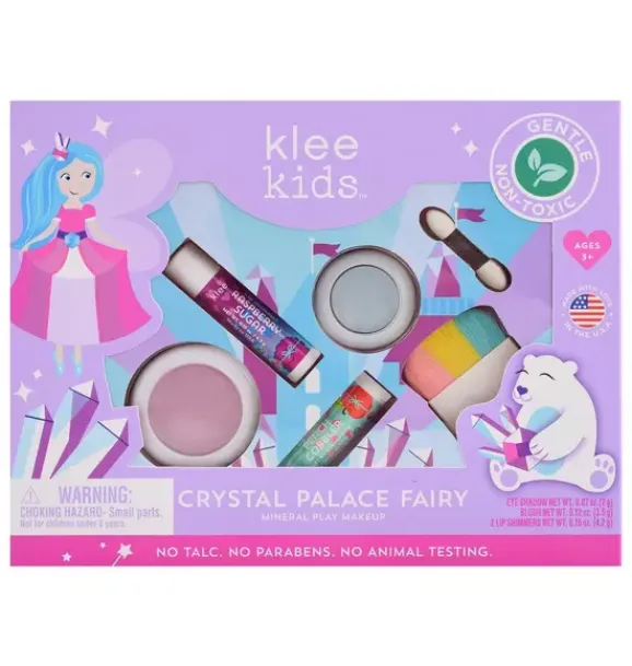Janie and Jack Dress Up-Crystal Palace Fairy - Kids' Play Makeup Set blue