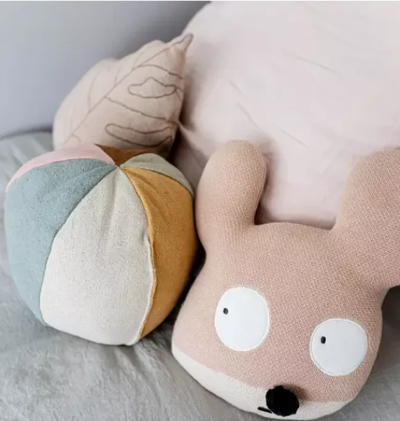 Janie and Jack Decorative Pillows And Throws-Cushion Ball multicolor