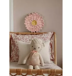 Janie and Jack Lighting-Daisy Lamp powder pink