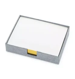 Janie and Jack Desk Accessories-Desk Jotter, Chambray multi