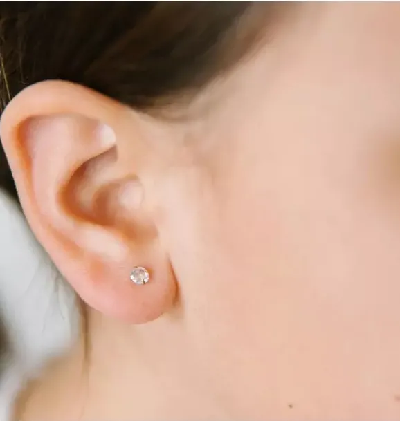 Janie and Jack Kids Accessories|Jewelry-Diamond Stud Earrings gold