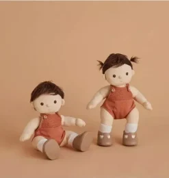 Janie and Jack Dolls-Dinkum Dolls - peanut