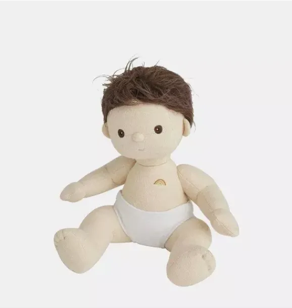 Janie and Jack Dolls-Dinkum Dolls - peanut