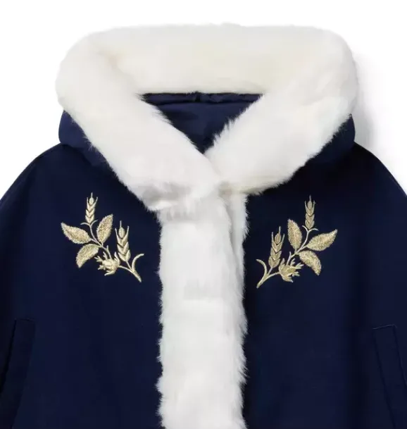 Janie and Jack Jackets & Coats-Disney Frozen Cape merchant marine