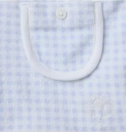 Janie and Jack Matching Sets|Skirts & Shorts-Disney Mickey Mouse Gingham Short light blue gingham