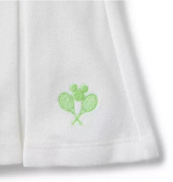 Janie and Jack Skirts & Shorts-Disney Mickey Mouse Pleated Skort white