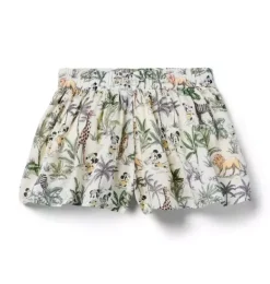 Janie and Jack Disney Mickey Mouse Safari|Swim Outfits-Disney Mickey Mouse Safari Short freshwater pearl mickey mouse safari