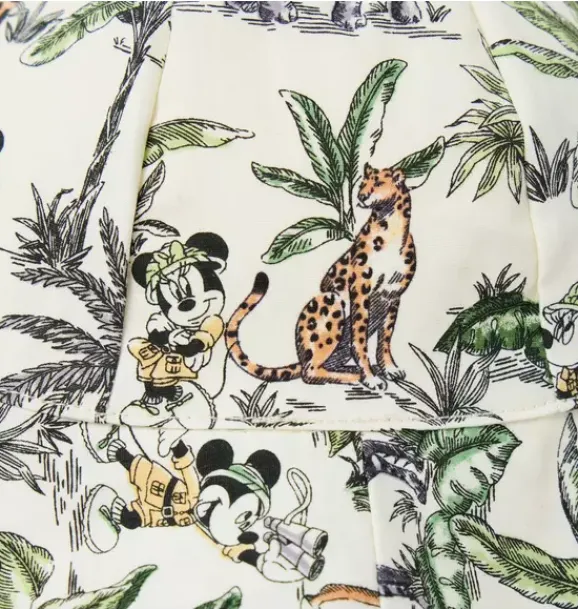 Janie and Jack Disney Mickey Mouse Safari|Baby-Disney Mickey Mouse Safari Baby Bucket Hat freshwater pearl mickey mouse safari