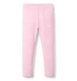 Janie and Jack Leggings-Disney Mickey Mouse Tennis Legging light pink mickey mouse tennis