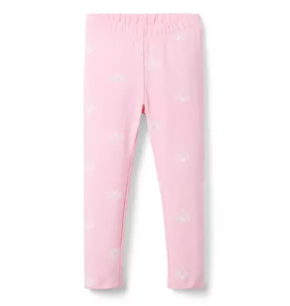 Janie and Jack Leggings-Disney Mickey Mouse Tennis Legging light pink mickey mouse tennis